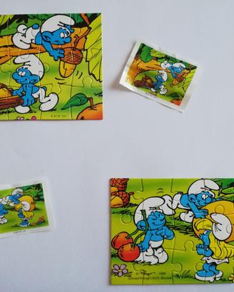 Kinder puzzle Puffi