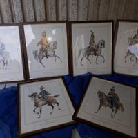 Serie stampe militari cavalleria