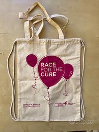 Borsa, zaino a tracolla. Race for the Cure 2025