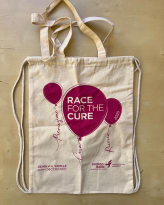 Borsa, zaino a tracolla. Race for the Cure 2025