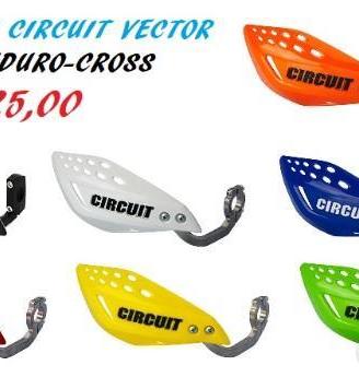Paramani aperti cross enduro circuit vector