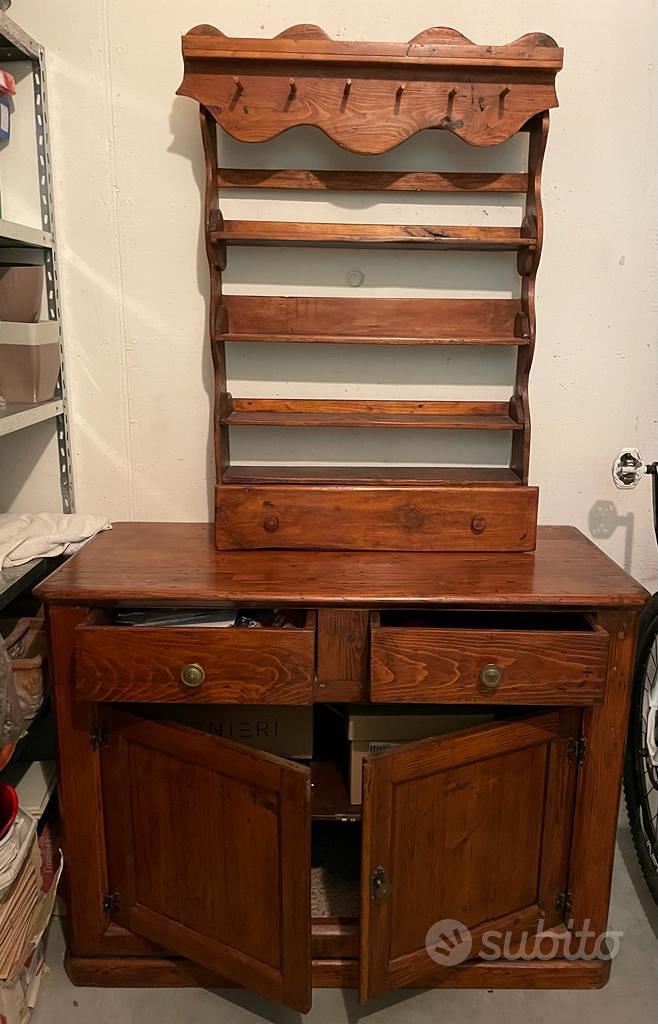 Credenza e piattaia antiche Arredamento e Casalinghi In