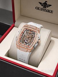 Oupinke orologio luxury donna, white style