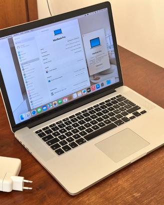 MacBook Pro 15” i7 TOP CONS. DOM. MANO + ADOBE