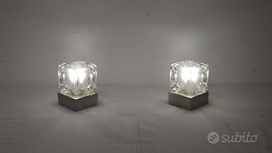 Lampada da tavolo "Ice Cube" anni 90