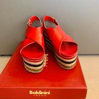 Sandali Baldinini rossi – n. 37½, originali