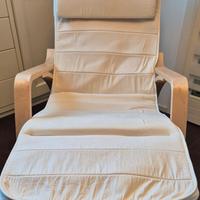 SEDIA A DONDOLO IN LEGNO COME NUOVA