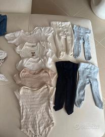 Set intimo bimbo 1-3 mesi fagottino