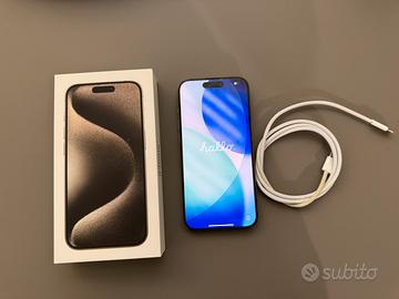 IPhone 15 Pro 128gb Titanio Naturale