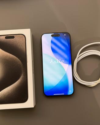 IPhone 15 Pro 128gb Titanio Naturale