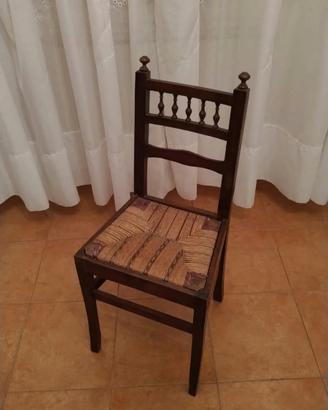 6 sedie antiquriato