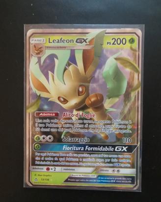 POKEMON TGC Leafeon GX 13/156 - LP