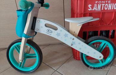 Bicicletta kinderkraft legno senza pedali