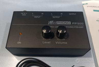 Preamplificatore Phono per Giradischi