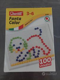 Quercetti Fantacolor 100 chiodini, nuovo!
