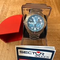 Sector 250 chrono Orologio cronografo acciaio