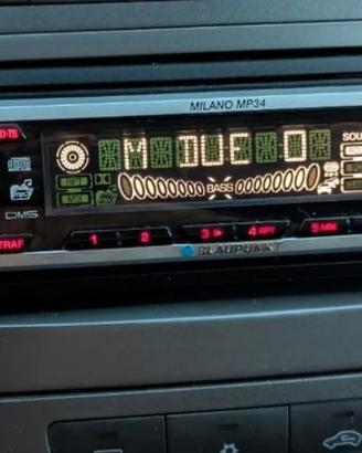 Autoradio Blaupunkt Milano MP34 vintage