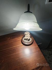 Abat Jour "Coppia sulla Panchina" f.to Del Vecchi