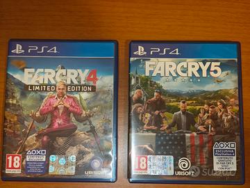 Far cry 4 + Far cry 5 (PS4)