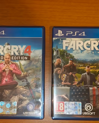 Far cry 4 + Far cry 5 (PS4)
