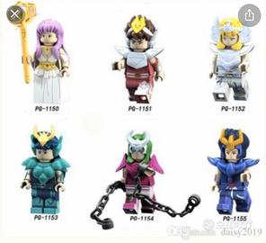 Minifigures Cavalieri dello Zodiaco comp. Lego