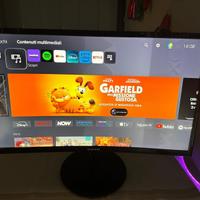 Monitor da Gaming Curvo Samsung 24”