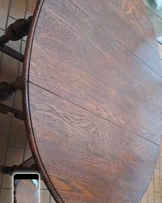 tavolo inglese a bandelle