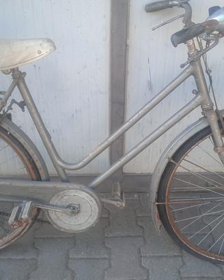 Bici donna freno bacchetta con ricambi nuovi