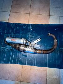 Marmitta LeoVince TT Booster MBK con Omologazione