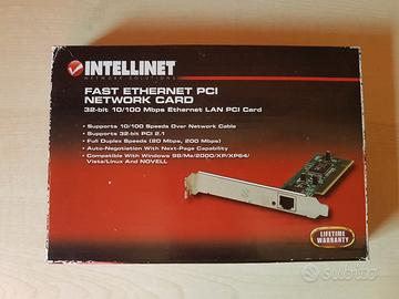 Intellinet Fast ethernet PCI Network Card 10/100