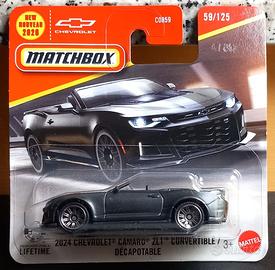 Matchbox 2024 Chevrolet Camaro ZL1 Décapotable