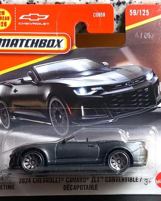 Matchbox 2024 Chevrolet Camaro ZL1 Décapotable