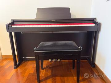 Roland HP-201 Digital Piano, Maple