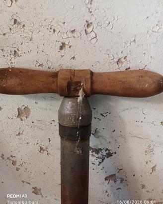 pompa auto a mano