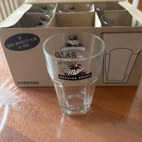 Bicchieri Miller genuine draft