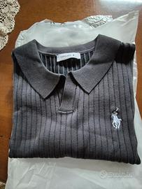 POLO DA UOMO ELEGANTE GRIGIA 