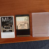 Korg M1 MEMORY CARD MPC-011 MSC 011 BRASS