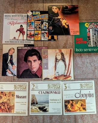 Lotto 16 Vinili 33 Giri Elvis Presley Mina Stevie