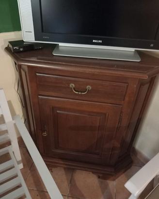 Mobile angolare color noce – Stile classico