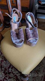Sandali Steve Madden tacco 15, tg 40