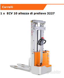 Traspallet elettrico a timone STILL ECV 10