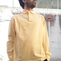Polo gialla a maniche lunghe 
