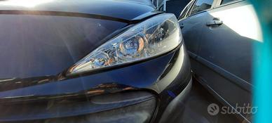 PEUGEOT 207 ANNO 2008 - FARO ANTERIORE SINISTRO
