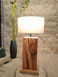 lampada larice antico