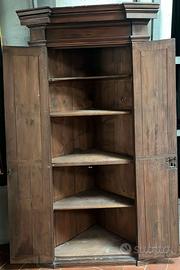 Angoliera Vintage Anni '60 in Legno  Cm: 84x187(h)