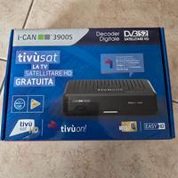 Decoder Satellitare tivùsat i-can3900s
