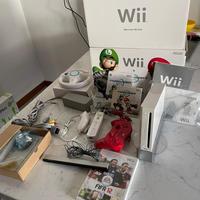 Wii con pedana e gioco calcio FIFA