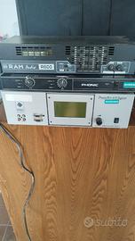 RAM Audio R600 + Phonic MAX 500 + ITEC PowerMix