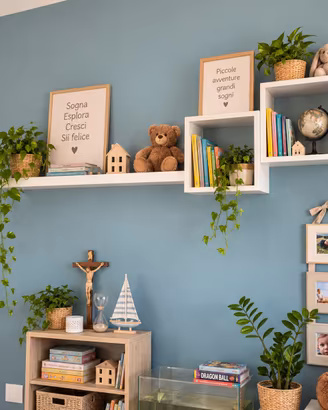 Mensola IKEA con 2 cubotti da parete – composizion