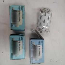 Filtri di ricambio Braun vintage